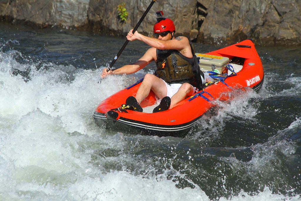 SATURN Inflatable Whitewater Kayak WK396