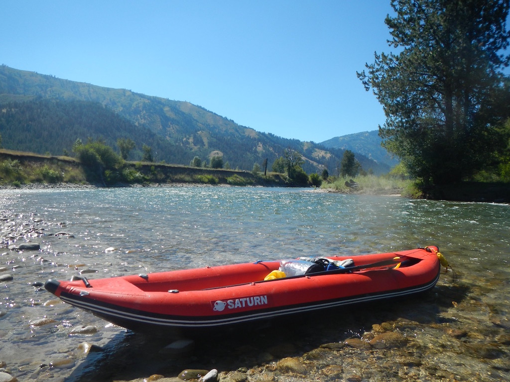 SATURN Inflatable Whitewater Kayak WK396