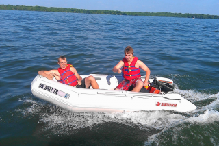 11' Saturn Inflatable Boat SD330 - Customer Photo