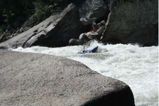 Customer Review Photo - 14' Saturn Cataraft in Class IV Whitewater