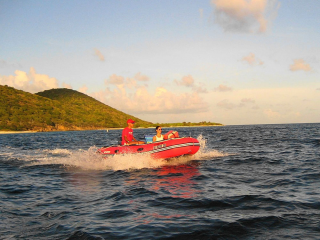 Customer Photo - 14' Saturn Inflatable Boat - Red