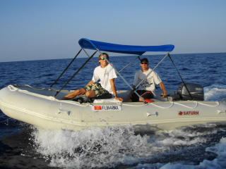 Customer Photo - 15' Saturn Inflatable Boat - SD470 - w/ Aluminum Floor